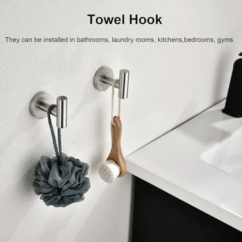 IJDD Modern Bathroom Essential Set with 24-Inch Towel Bar More
