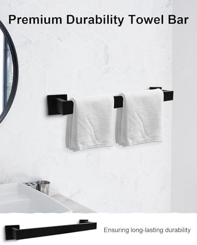Complete set of bathroom hardware for a fresh look