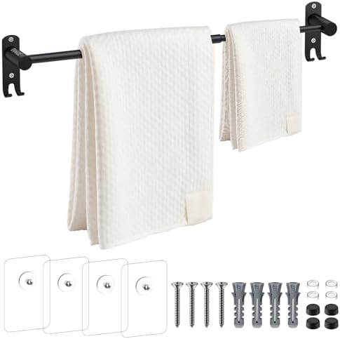 Stainless Steel Towel Bar Retractable with screws for Bathroom Kitchen