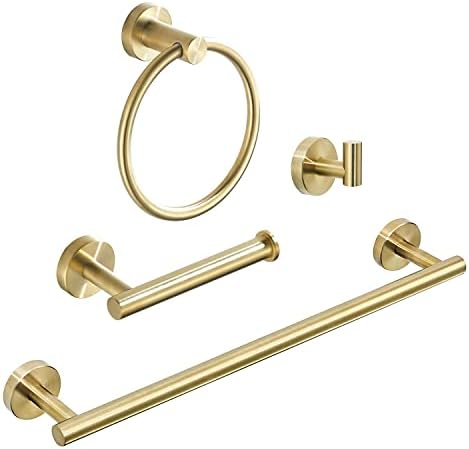 Perfectly Gold Bathroom Hardware Set