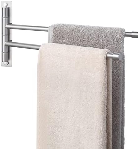 Washroom 2-Arm Towel Bar with SS Finish