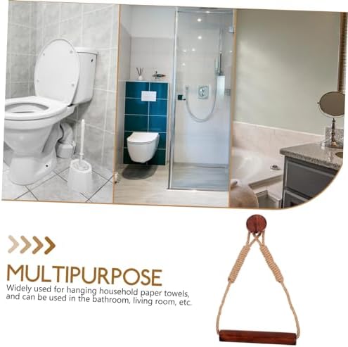 Rustic Design Durable Wall-Mounted Toilet Paper Holder