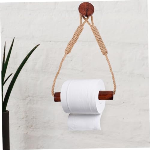 PAMINGONO Rustic Wall-Mounted Toilet Paper Holder