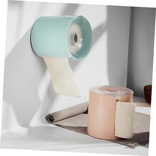 IMIKEYA Punch Toilet Paper Holder - Transparent Tissue Box