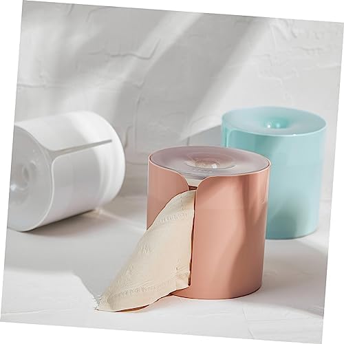 Punch Wall Hanging Toilet Paper Holder with Easy Open Lid