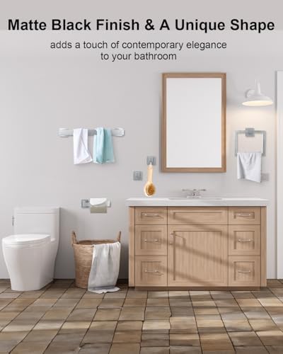 Bathroom Hardware Set - 15-Piece Essential Kit
