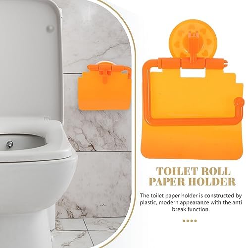 UOnlyTech Space-Saving Suction Cup Toilet Paper Holder