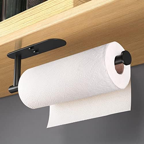Stylish Black Towel Bar Set for Bathrooms
