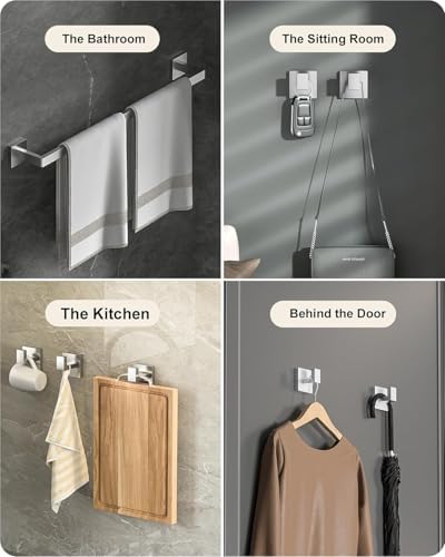 OStarvel 10-Piece 24-Inch Towel Bar Set Brushed Nickel