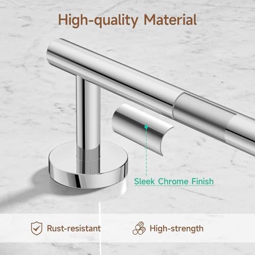 Polished Chrome bathroom accessories set