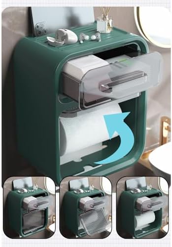 Montesy Dispenser Holder - Organize your bathroom storage Easy to use stylish design