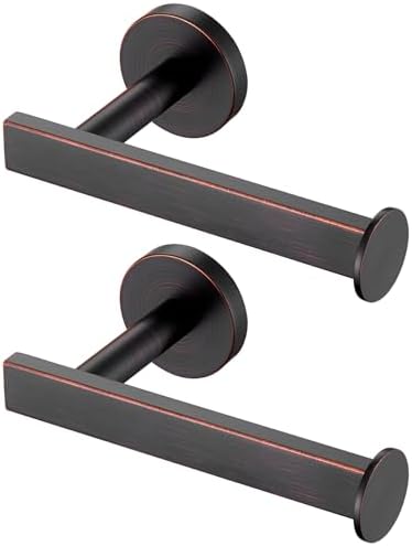 Stainless Steel Toilet Paper Holder Oil Rubbed Bronze 2 Pack
