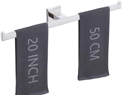 Chrome Towel Bar for Bathroom Wall Mounted 20-Inch