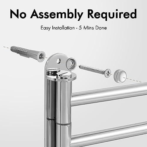 195-inch Swivel Towel Rack
