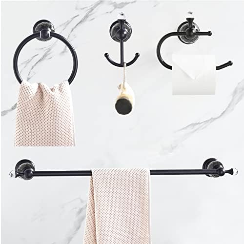 Luxurious Crystal Towel Rod for Bathroom