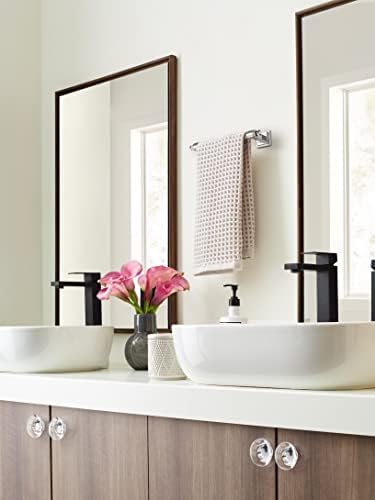 Dont want unclear towel bars 8-inch clearChrome towel bar sturdy install simply