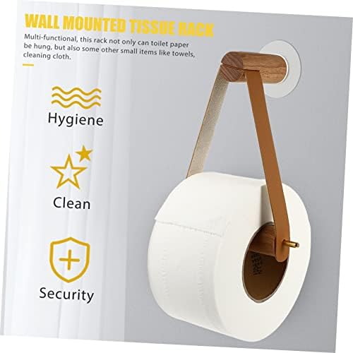 Wall-Mounted Toilet Paper Holder Space-Saving Design Bathroom Essential