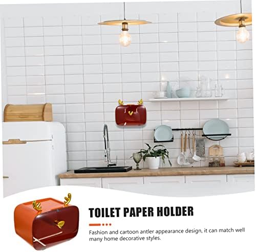 Cartoon Antler Waterproof Toilet Paper Holder