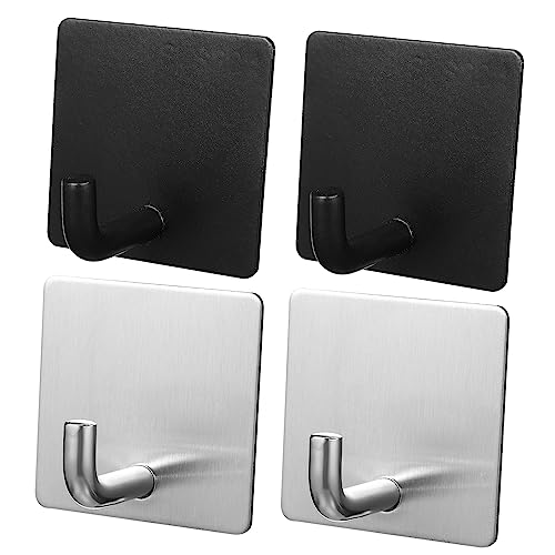 Wall-Mounted Towel Hook for Bathroom Small Space Adhesive Towel Holder