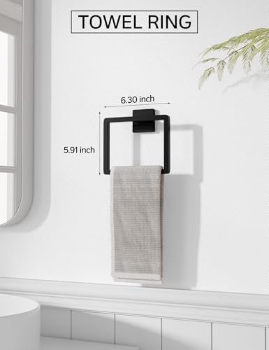 Premium 5-Piece Stainless Steel Bathroom Accessory Set for Home Use