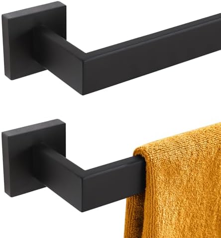 Premium 32-Inch Stainless Steel Towel Bar Wall-Mounted Bathroom Kitchen Towel Holder