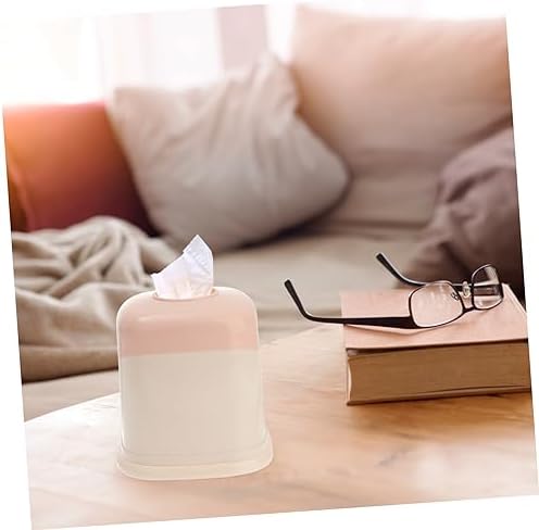 Garneck 1pc Handy Plastic Tissue Box for Bathroom Living Room Bedroom