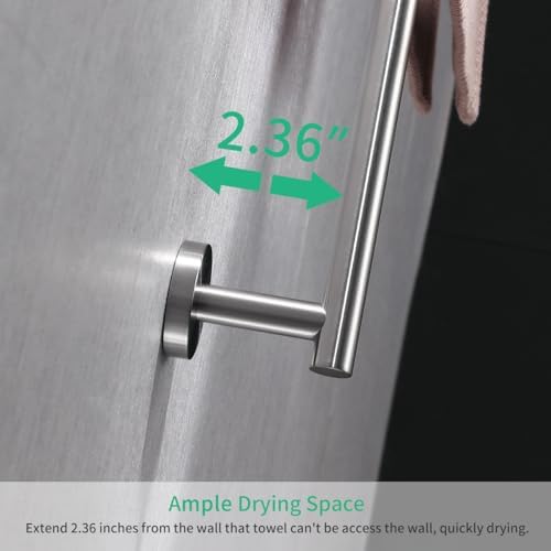 Premium 24-Inch Stainless Steel Towel Holder