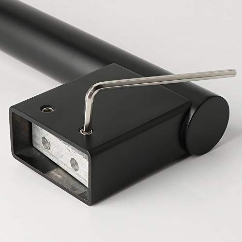Premium Black Towel Bar
