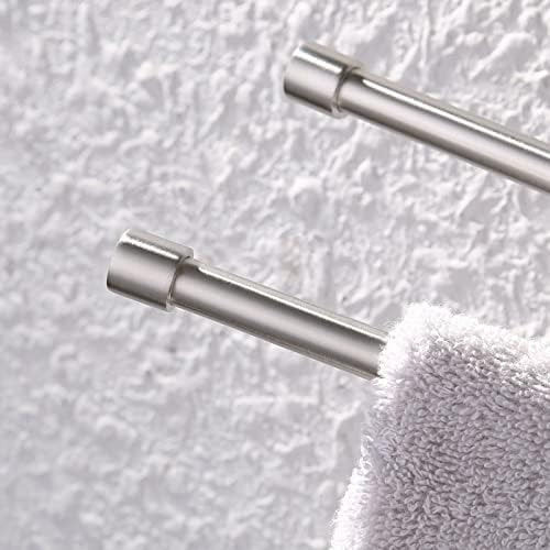 Washroom 2-Arm Towel Bar with SS Finish