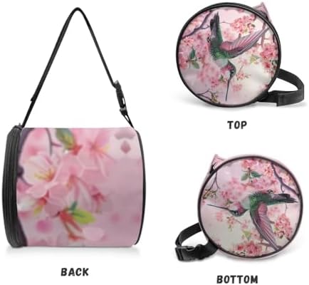 ZUXONGSY Hummingbird Camping Paper Towel Holder Peach Blossom Car Decor