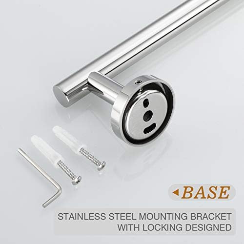 Polished Chrome bathroom accessories set