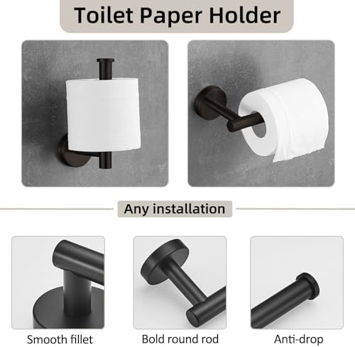 Stainless Steel Bathroom Towel Rack Set