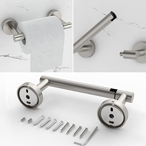 6-Piece Bathroom Hardware Set with 16 Towel Bar More