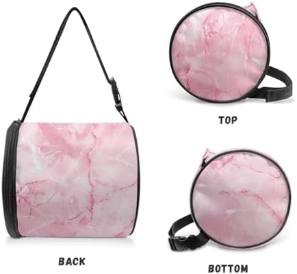 Premium Pink Marble Paper Towel Holder for Camping Cars Home