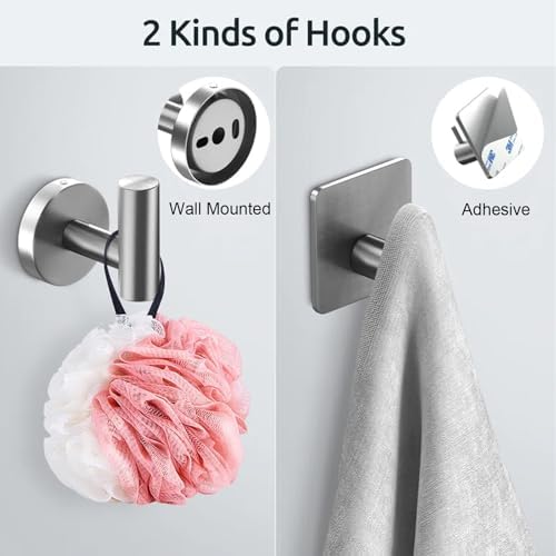 IJDD Modern Bathroom Essential Set with 24-Inch Towel Bar More