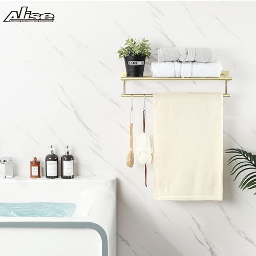 Premium 24-Inch Stainless Steel Towel Rack