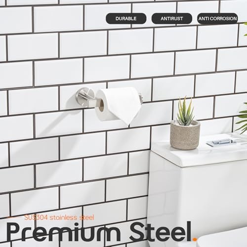 Stainless Steel Toilet Paper Holder Wall Mounted AN2001BR