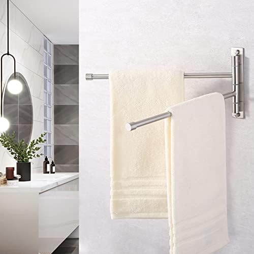 Washroom 2-Arm Towel Bar with SS Finish