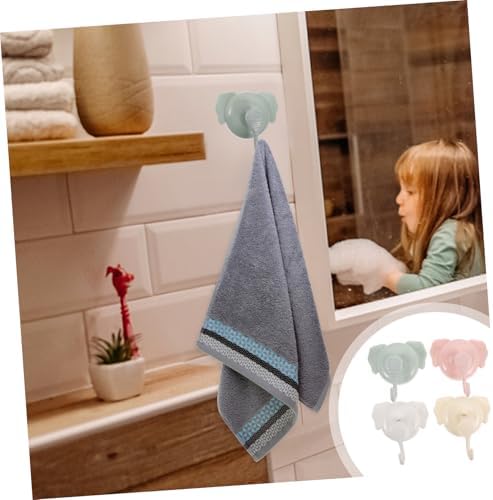 Elephant Suction Cup 4Pcs poses