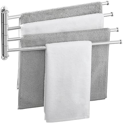 195-inch Swivel Towel Rack