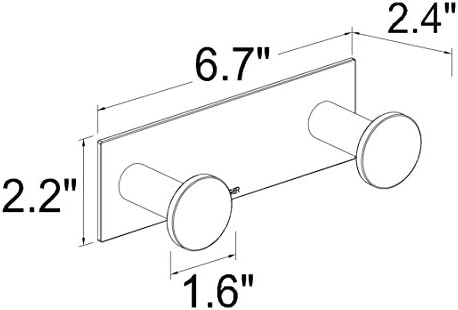 Double Surface Robe Hook - Space-Saving Queries also Love It