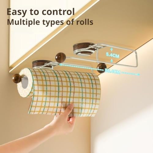 Crazyview Suction Cup Toilet Paper Holder Space-Saving Design