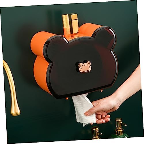 Wall-Mounted Toilet Tissue Organizer