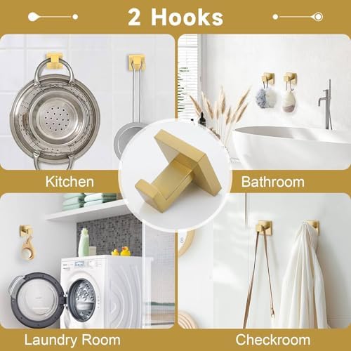 Brushed Gold 5-Piece Bath Set
