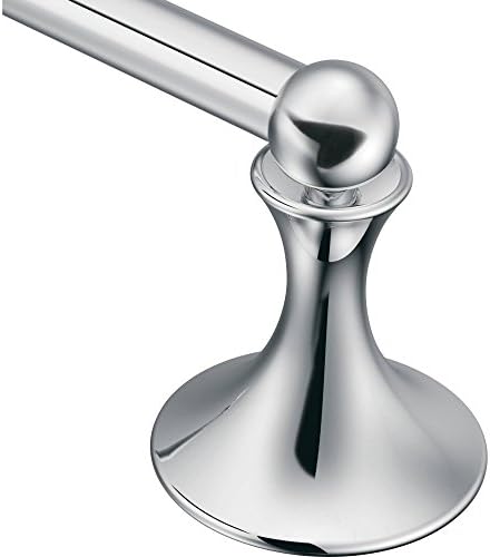 Men 24-Inch Chrome Towel Bar Durable Stylish Design
