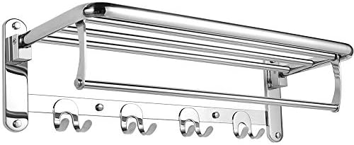 Perfect for the Bathroom or Kitchen - Durable Stylish Towel Rack