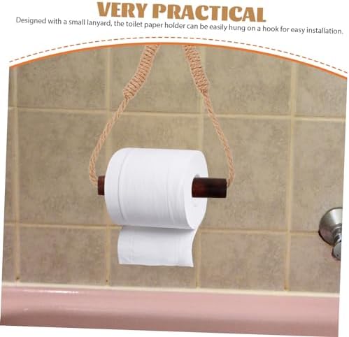 Bohemian Rope Holder for Bath Decor