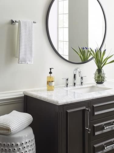 Dont want unclear towel bars 8-inch clearChrome towel bar sturdy install simply