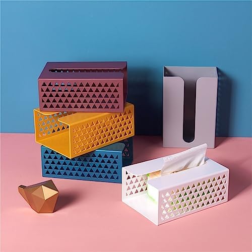 Wall-Mounted Abs Toilet Paper Holder Punch-Free Durable Bathroom Storage
