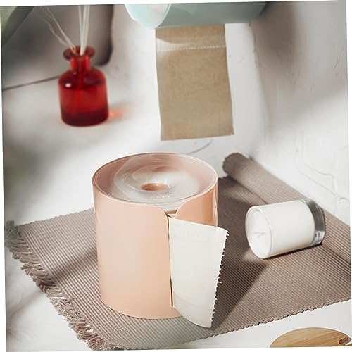 Toilet Paper Holder Transparent Visual Display